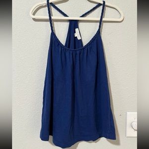 Navy Scoop Neck Tank Top Womens Forever 21 Size Small